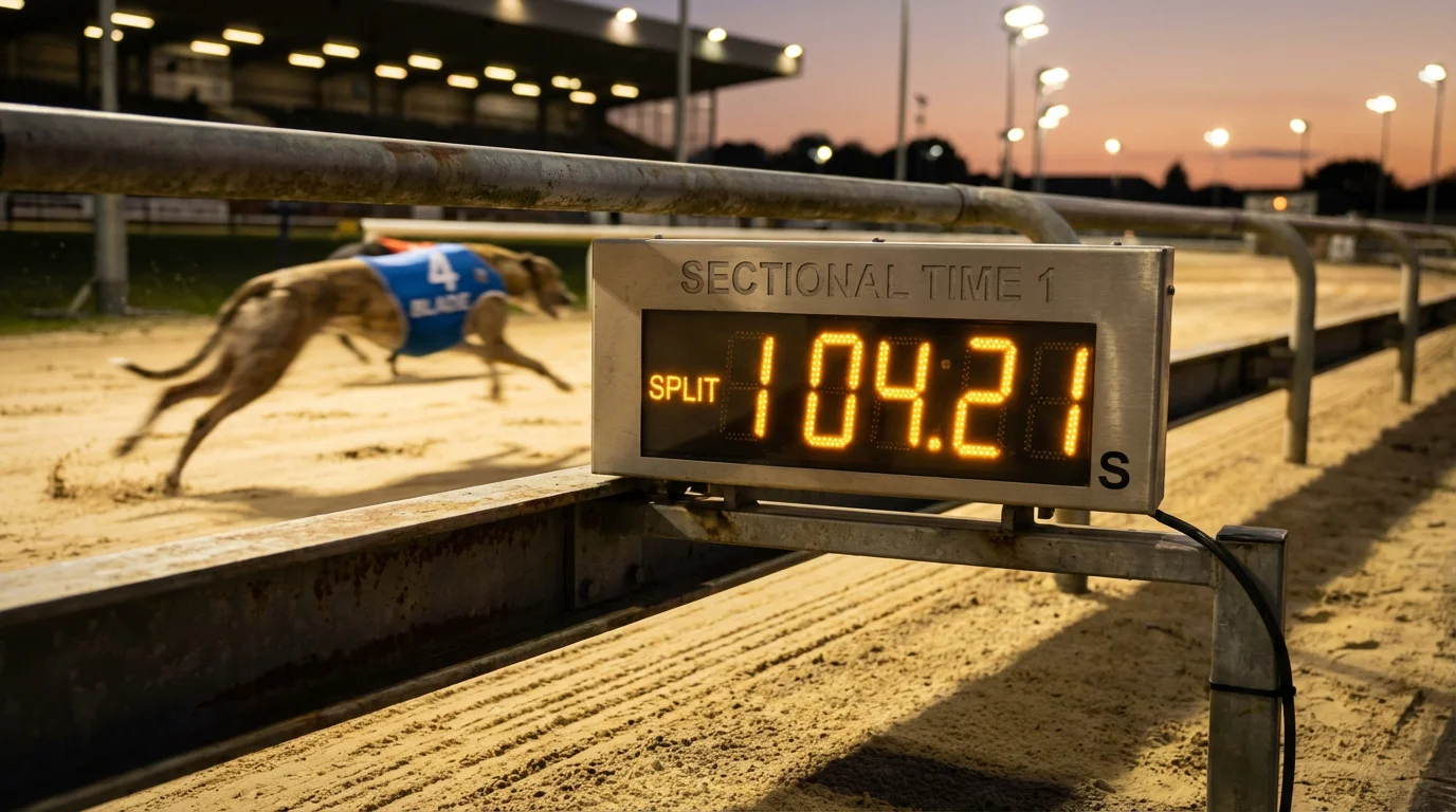 Greyhound sectional times and split analysis